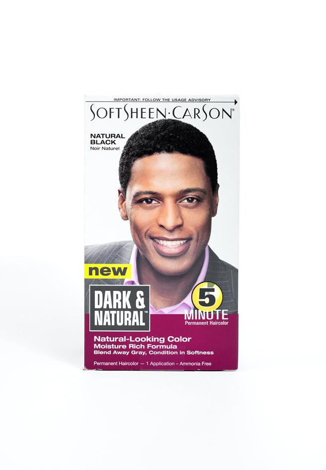 DARK & NATURAL MENS HAIR COLOR NAT BLK 32