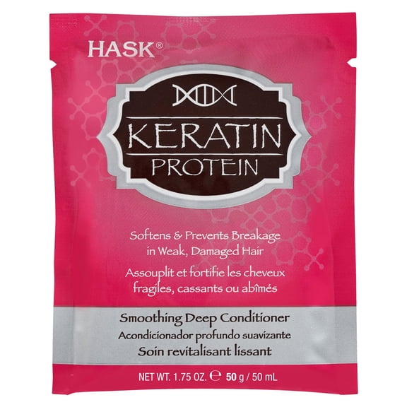 HASK KERATIN DEEP COND PAC [DISPLAY 12] [CASE24]