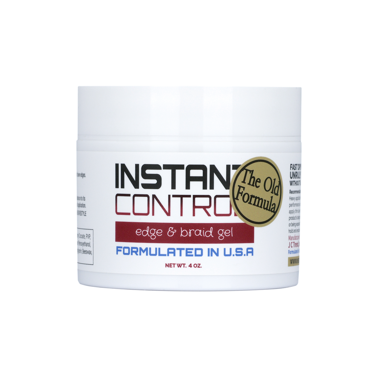 INSTANT-CONTROL EDGE & BRAID GEL 4oz