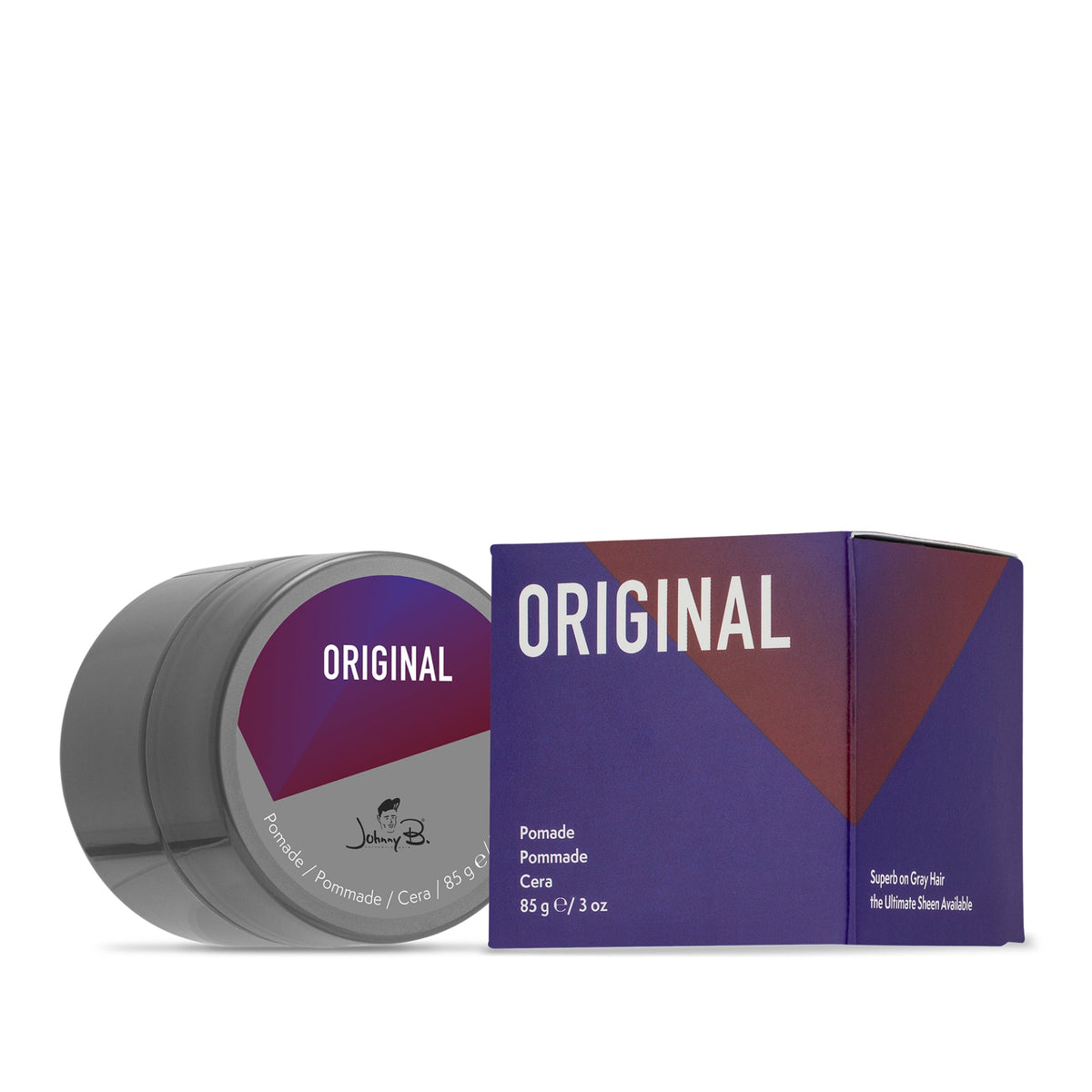 JOHNNY B ORIGINAL POMADE JAR 3oz