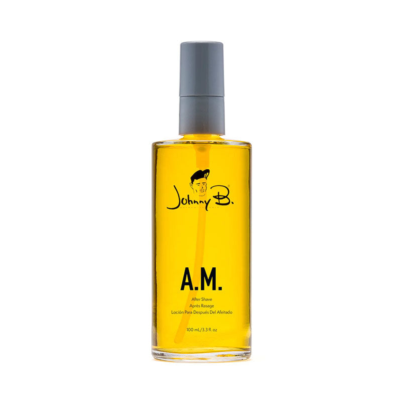 JOHNNY B AM AFTER SHAVE BOTTLE 3.3oz