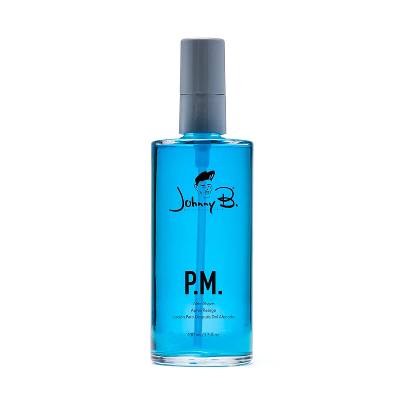 JOHNNY B P.M. AFTER SHAVE BOTTLE 3.3oz