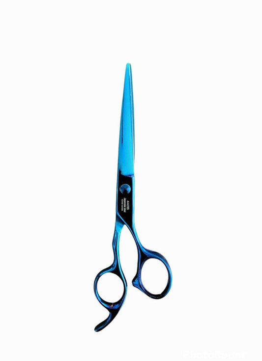 "KASHI BARBER SHEAR - BLUE 6.5"" #BL-1165"