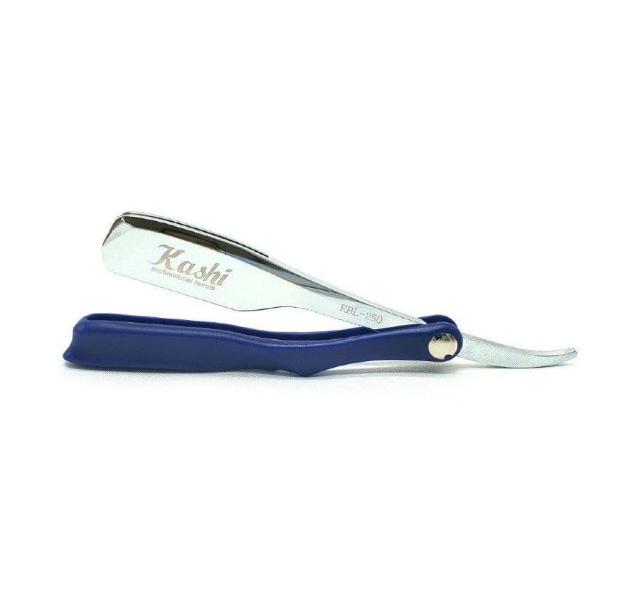 KASHI BARBER RAZOR SQUEEZE BLUE #RBL-250