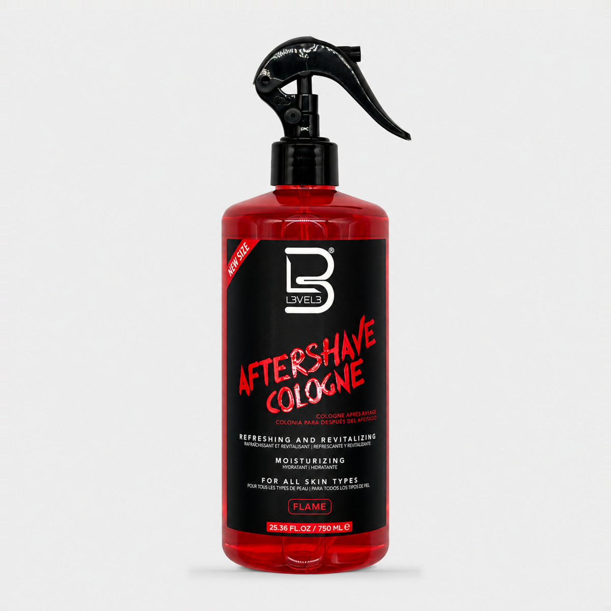 LEVEL3 AFTERSHAVE COLOGNE (FLAME) 25oz