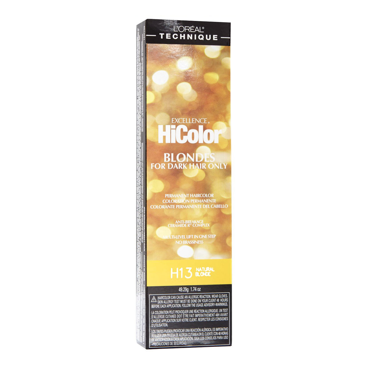 EXC HICOLOR NATURAL BLONDE H-13