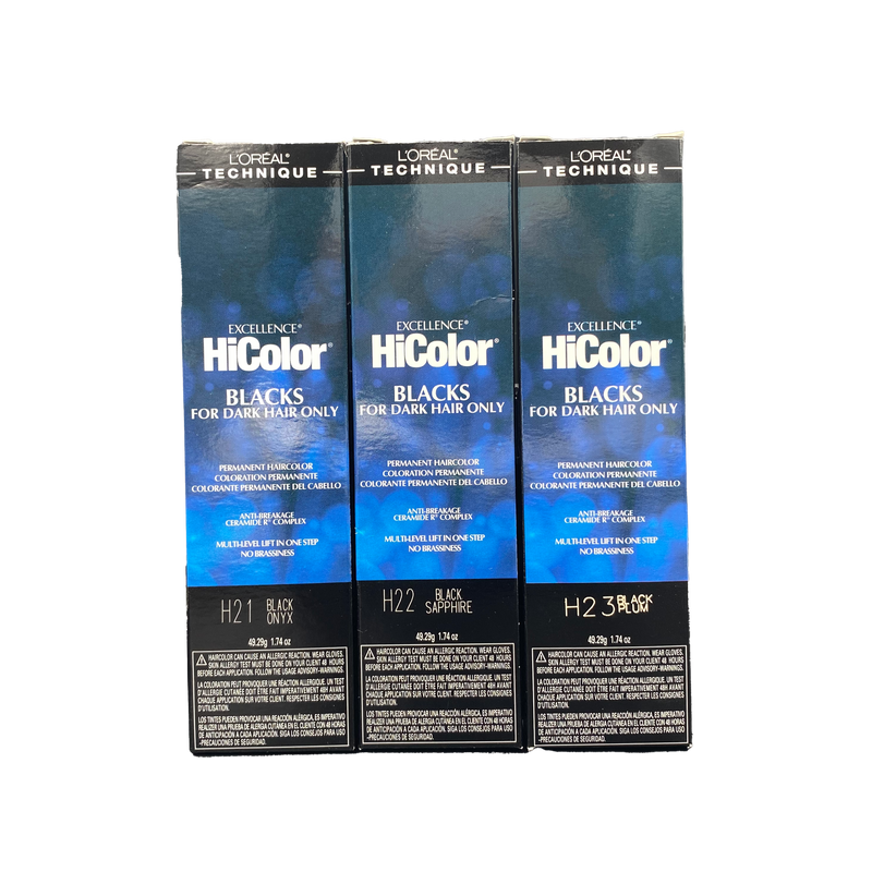 EXC HICOLOR BLACK ONYX H-21