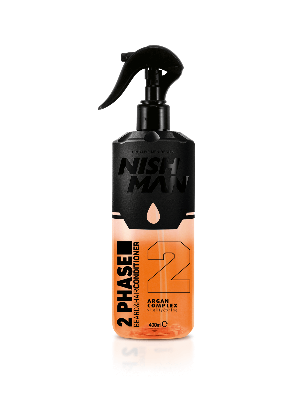 NISHMAN 2 PHASE BEARD & HAIR LVIN (ARGAN) 400ML