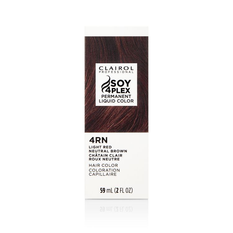 CLAIROL LIQUICOLOR 4RN/47R LT RED NEUT BRN 2oz
