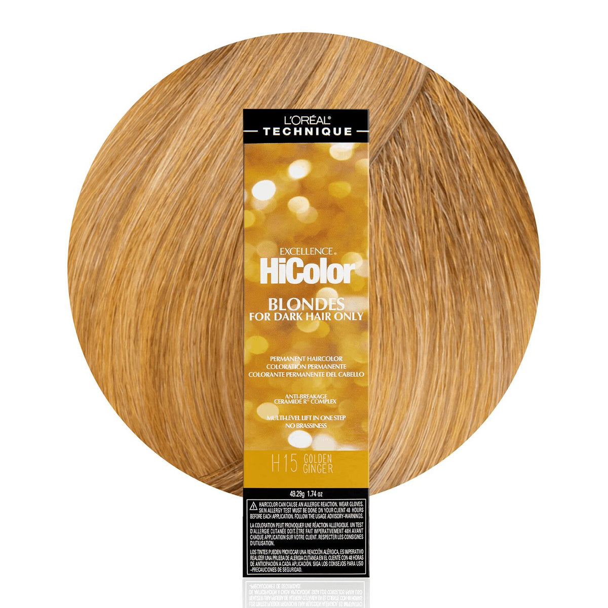 EXC HICOLOR GOLDEN GINGER #15
