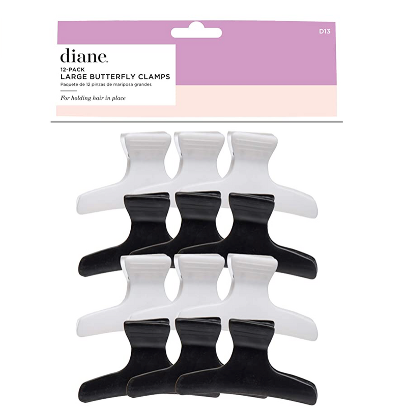 DIANE BUTTERFLY CLAMPS LG 12PK #D13