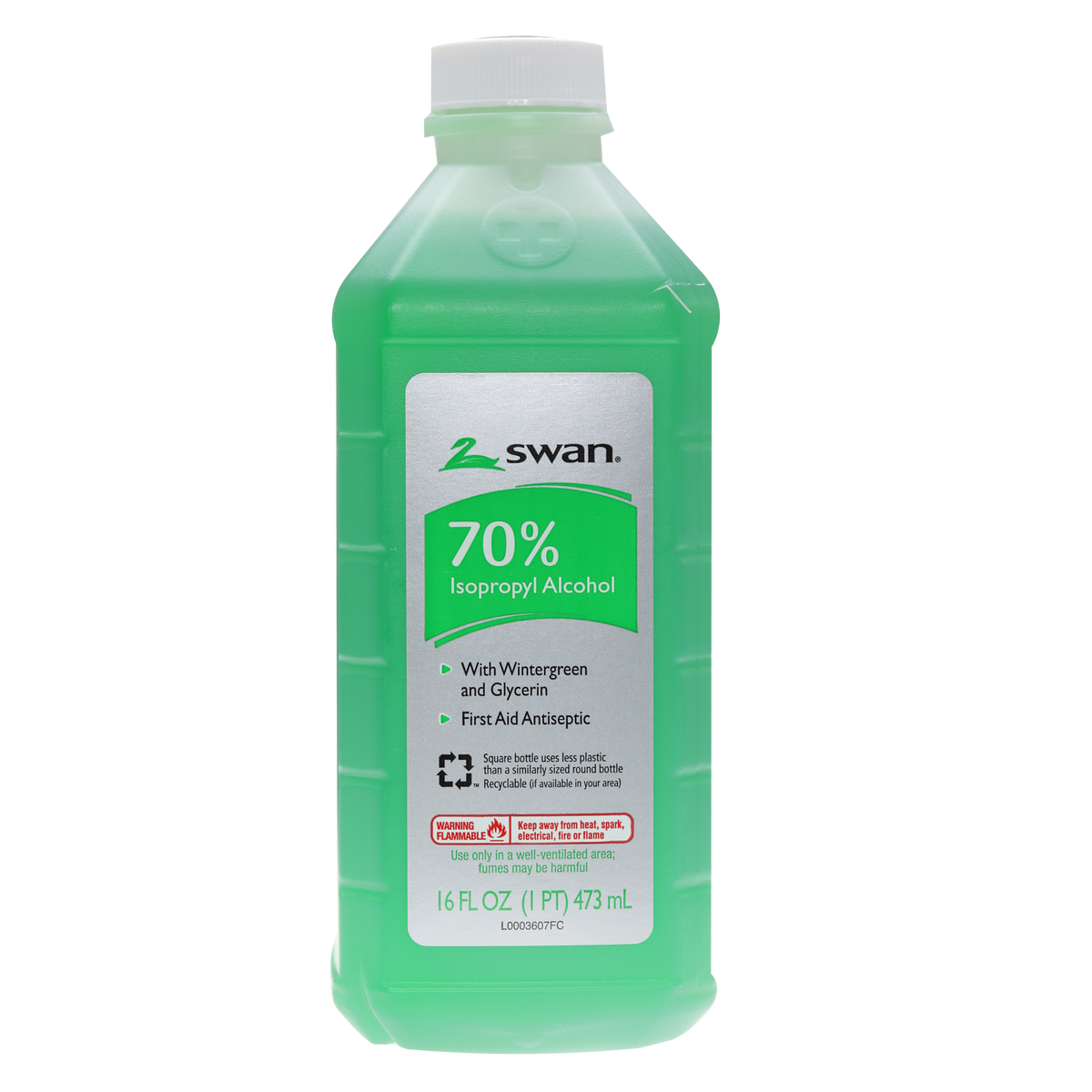 ALCOHOL GREEN 70% 16oz