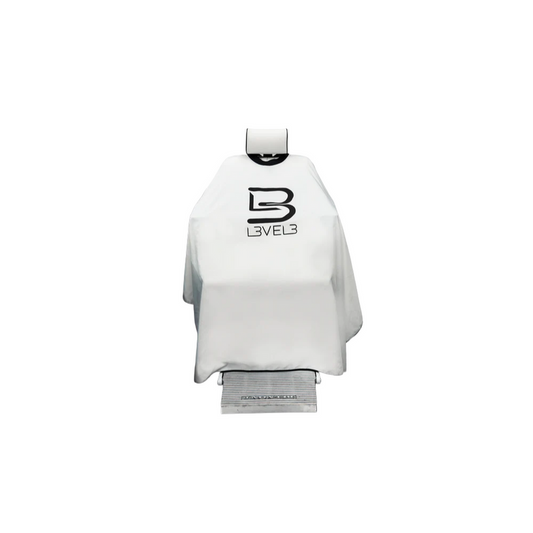 LEVEL3 CAPE W/RUBBER NECK - WHITE