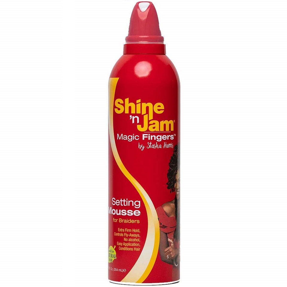 AMPRO SHINE-N-JAM MAGIC FINGERS MOUSSE 12oz