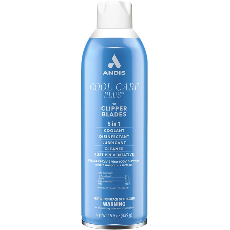 Andis Cool Care Plus 15.5 Oz Spray for Clipper Blades