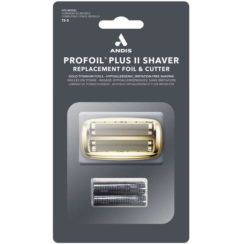 ANDIS PROFOIL LI PLUS SHAVER REPLACEMENT FOIL/CUTTER (GOLD) #563219