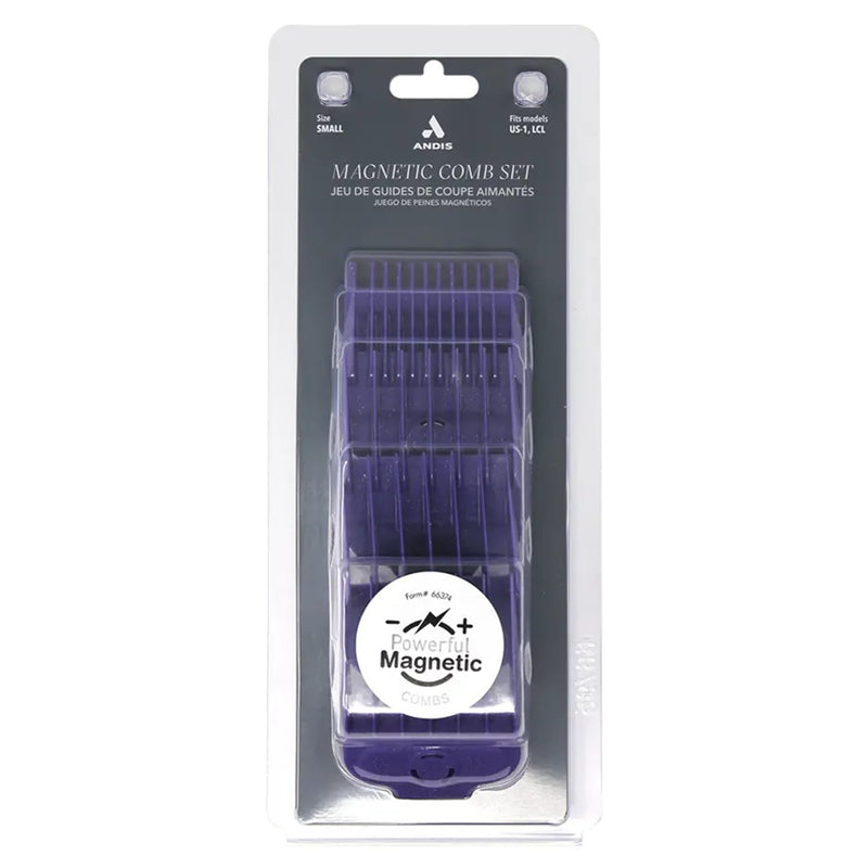ANDIS MAG COMB SET-5/PC [SM/SINGLE] [#66795]