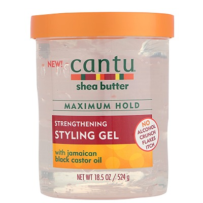 CANTU NAT STYLING GEL (JAMAICAN BLK) 18.25oz