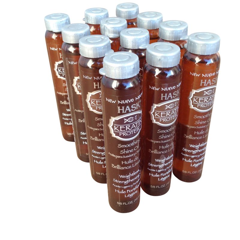 HASK KERATIN OIL VIALS [DP/12] [CS/24]