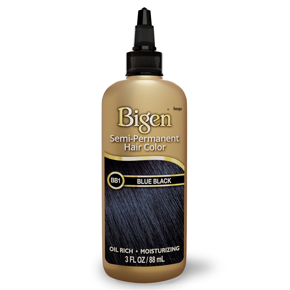 BIGEN SEMI PERM COLOR-BB1 BLUEST BLACK DP/6