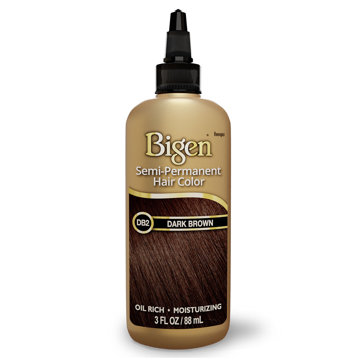 BIGEN SEMI PERM COLOR-DB2 DARKEST BRN DP/6