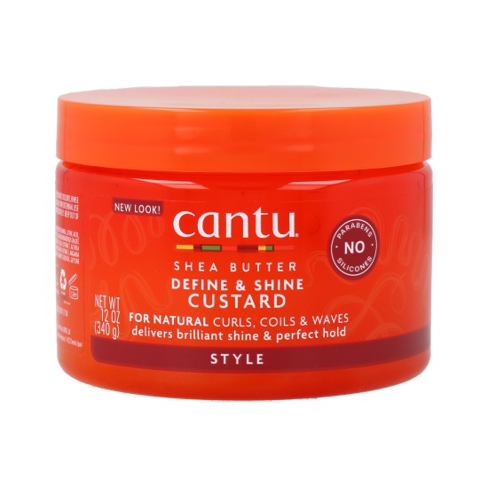 CANTU NAT DEFINE & SHINE CUSTARD 12oz