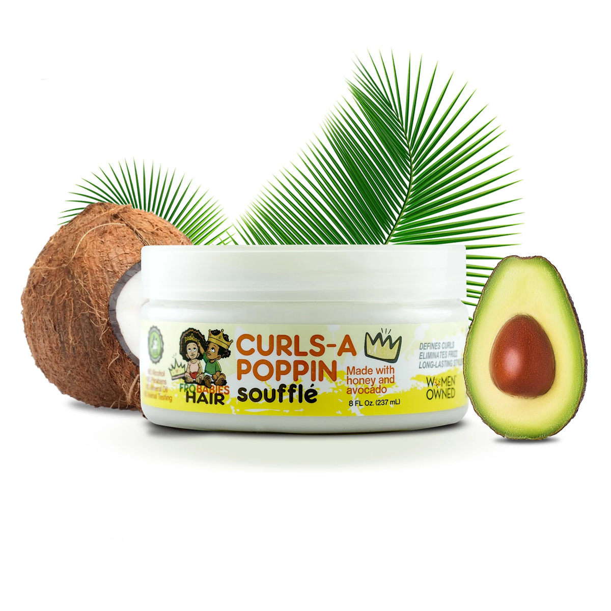 FRO-BABIES CURLS-A-POPPIN SOUFFLE 8oz