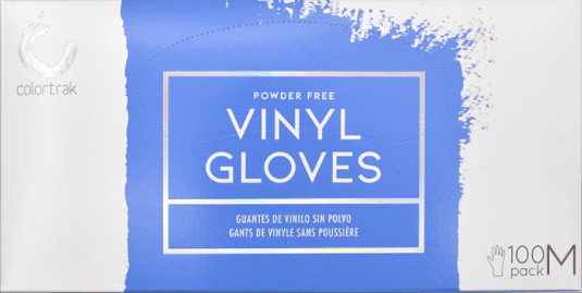 GLOVES [PWDR FREE]VINYL MED 100/BOX (D)