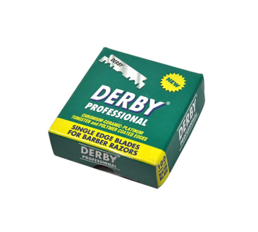 DERBY SINGLE EDGE BLADES PK/100 [GREEN]