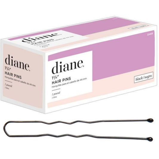 "DIANE HAIR PINS 1-3/4"" BLK 1LB BOX #D469"