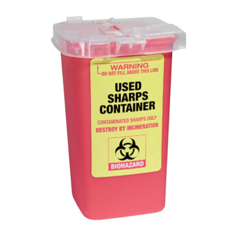 FANTASEA USED SHARPS CONTAINER 1LT #FSC555