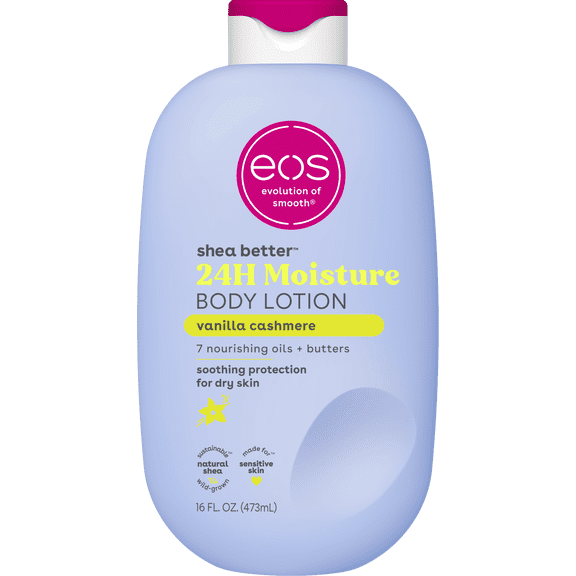 EOS SHEA BETTER LOTION (VANILLA CASHMERE) 16oz