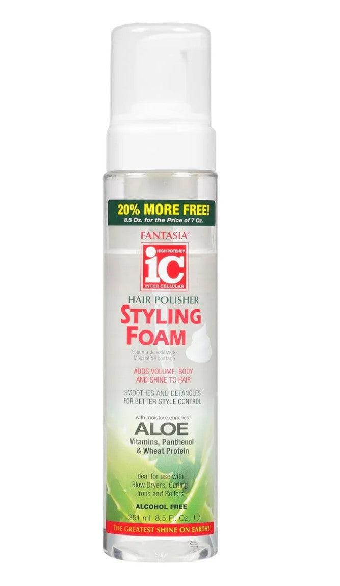 IC [HAIR POLISHER] STYLING FOAM 8.5ozBONUS