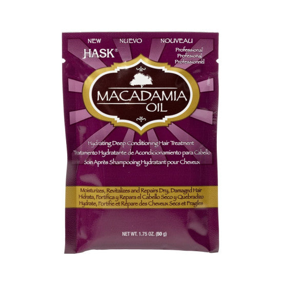 HASK MACADAMIA OIL DEEP COND PAK [DP/12][CS/24]