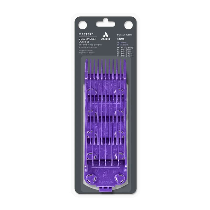 ANDIS MAG COMB SET-SMALL 5/PC (DBL MAG/#560997)