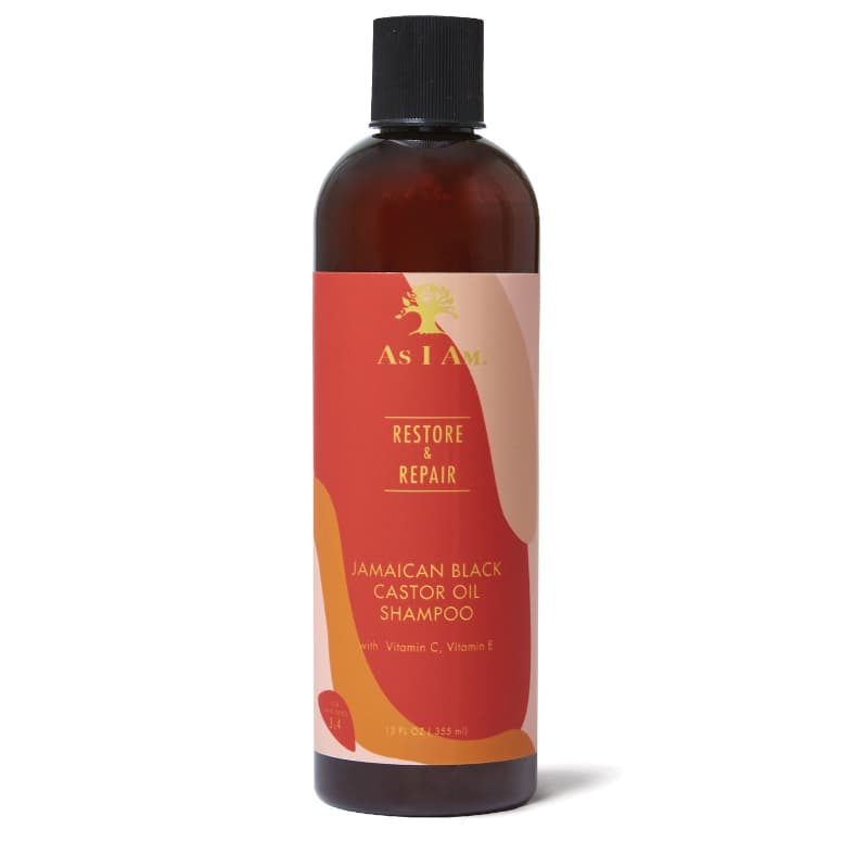 AS-I-AM JAM BLK CASTOR SHAMPOO 12oz