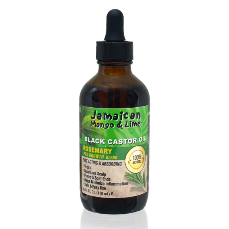 JML JAMAICAN BLK CASTOR OIL (ROSEMARY) 4oz