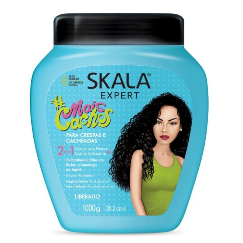 SKALA HAIR TRMT 2IN1 MAIS CACHOS 1000G (BLUE)