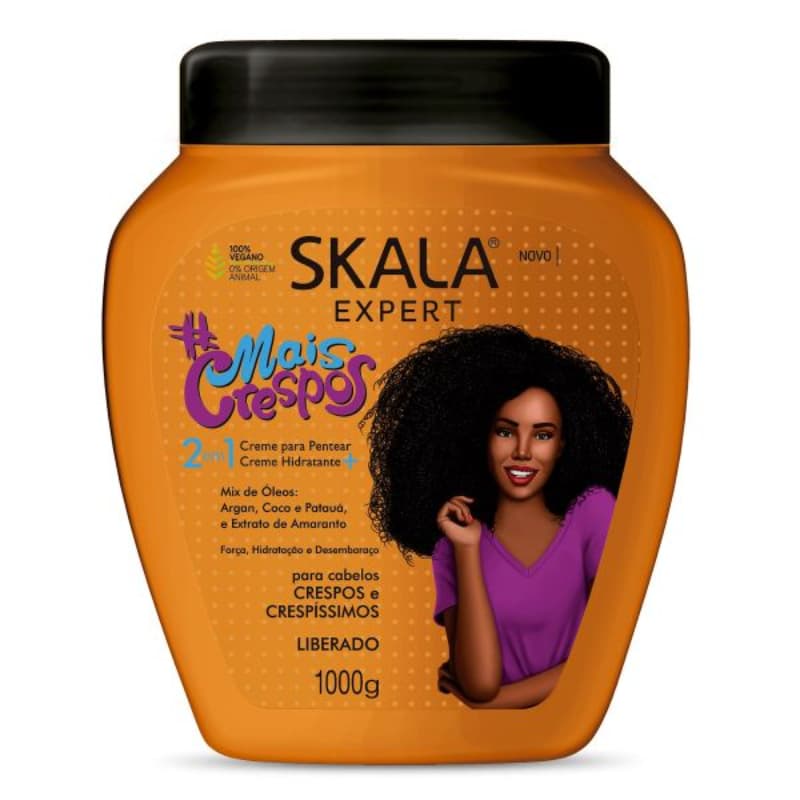 SKALA HAIR TRMT 2IN1 MAIS CRESPOS 1000G (ORANGE)