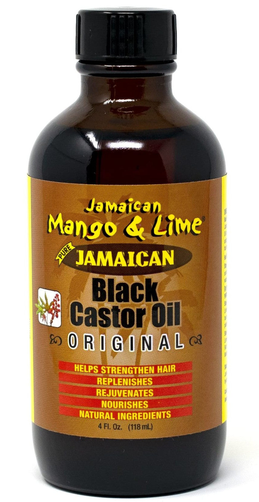 JML JAMAICAN BLK CASTOR OIL (ORIGINAL) 4oz