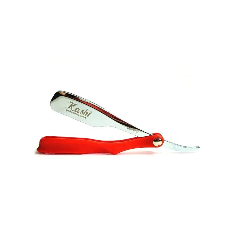 KASHI BARBER RAZOR SQUEEZE RED #RR-250S