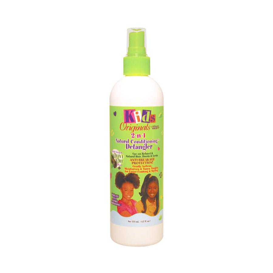 AFRICAS BEST ORIGINALS KIDS 2N1 DETANGLER SPRAY 12oz