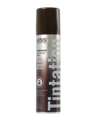 KISS TINTATION SPRAY COLOR (DK BROWN) 2.82oz