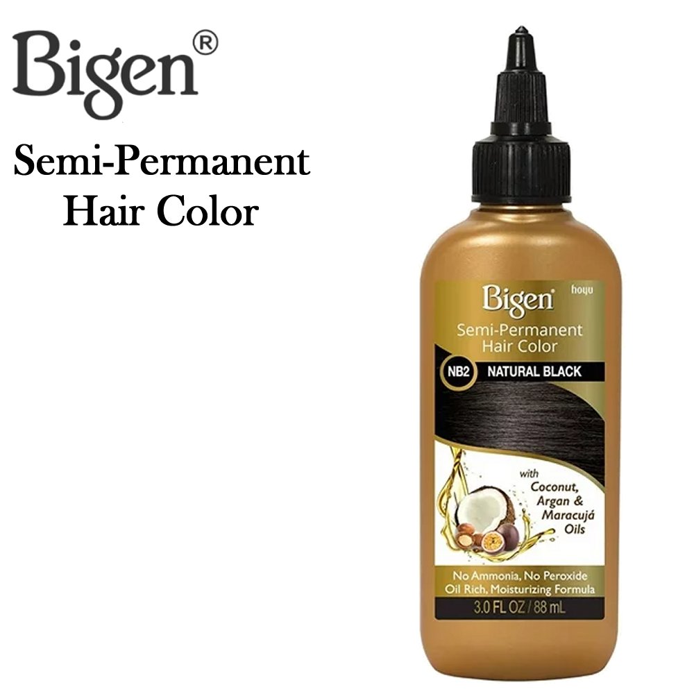 BIGEN SEMI PERM COLOR-NB2 NAT BLACK DP/6