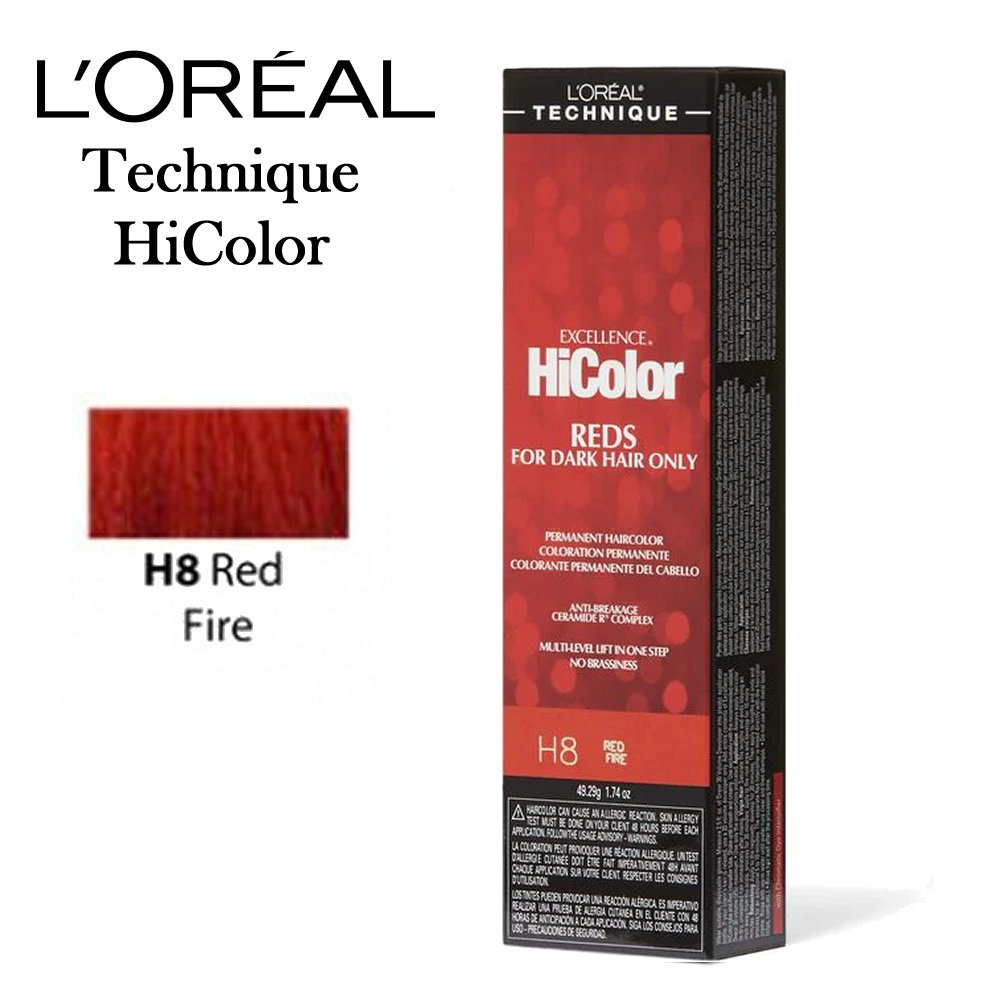 EXC HICOLOR RED FIRE H-8