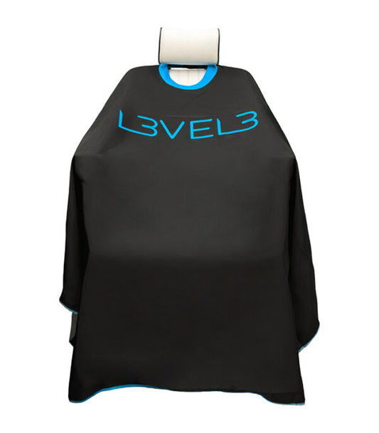 LEVEL3 CAPE W/RUBBER NECK - BLACK