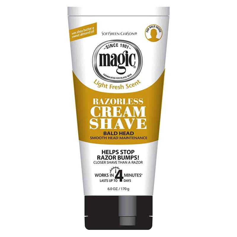 MAGIC CREAM SHAVE-SMOOTH/BALD [GOLD] 6oz