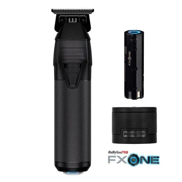 BaByliss PRO FXONE Cordless Rechargeable T-Blade Trimmer Black for Head Face