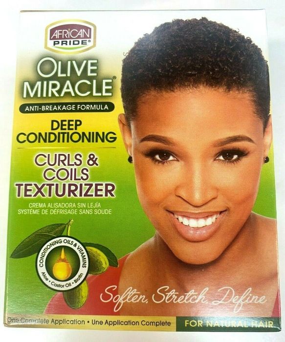 AFRICAN PRIDE OLIVE MIRACLE TEXTURIZER KIT