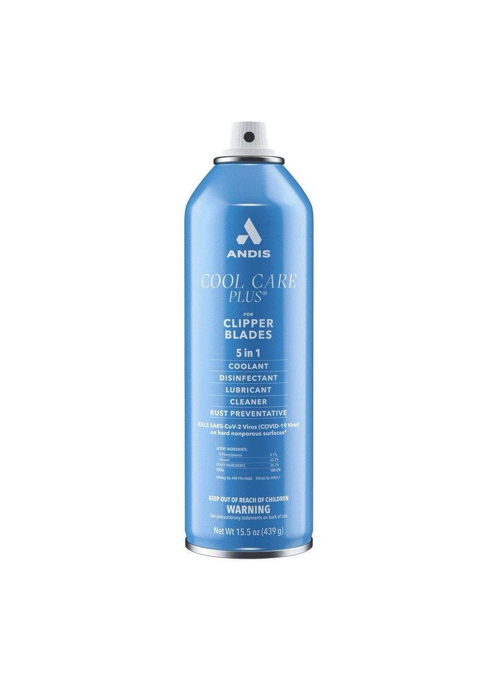 Andis Cool Care Plus 15.5 Oz Spray for Clipper Blades